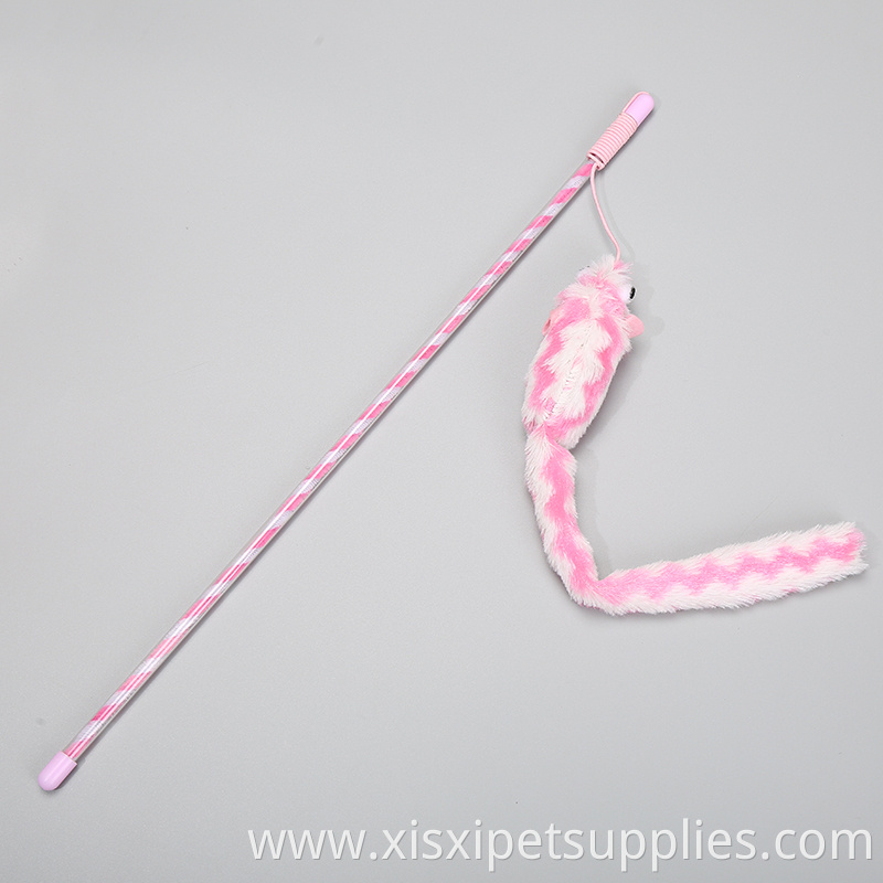 mouse cat stick crinkle paper inside cat teaser role cat products